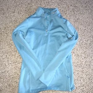 NIKE Half Zip - Teal ... LIKE NEW!!!!